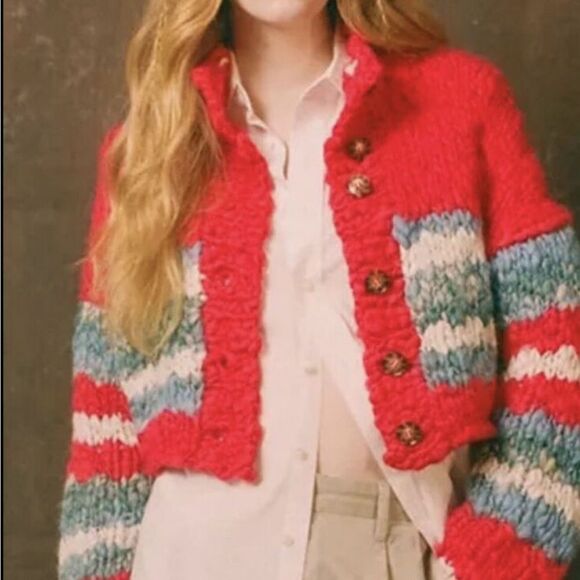 NWT BDG Kinley Chunky knit cropped cardigan
Retail $ 148 Size: XS - Picture 5 of 12